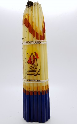 Jeruzalemes svece, balta 16 сm 33 gb.