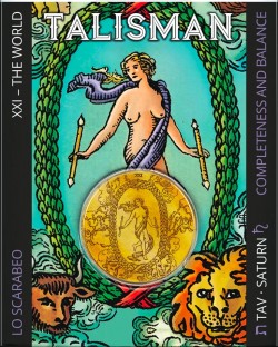 Tarot Talisman - XXI. The World (Pasaule)