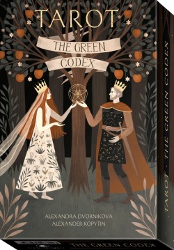 Green Codex Tarot / komplekts ar grāmatu