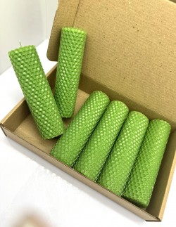 Набор свечей из вощины 